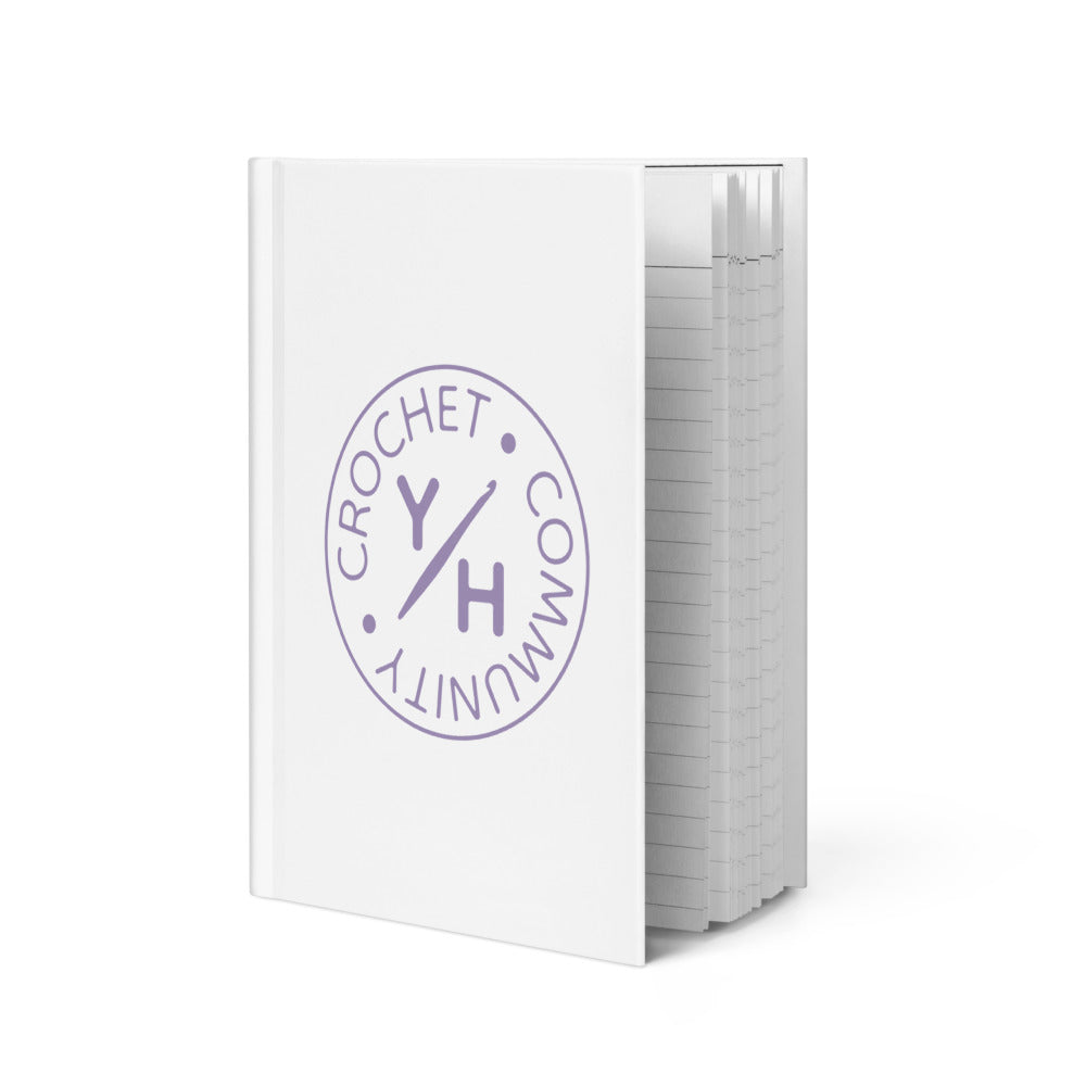 Yarn Over Hook Hardcover Journal – 150 Lined Pages | The Perfect Place for Creative Thoughts